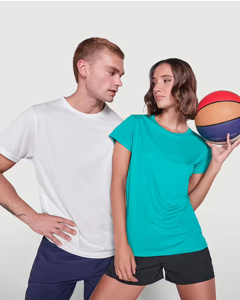 T-Shirt Técnica Roly Estoril Woman 0431 Mulher