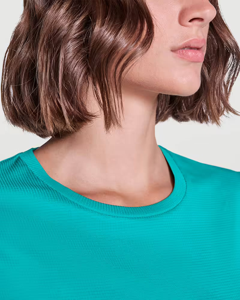T-Shirt Técnica Roly Estoril Woman 0431 Mulher