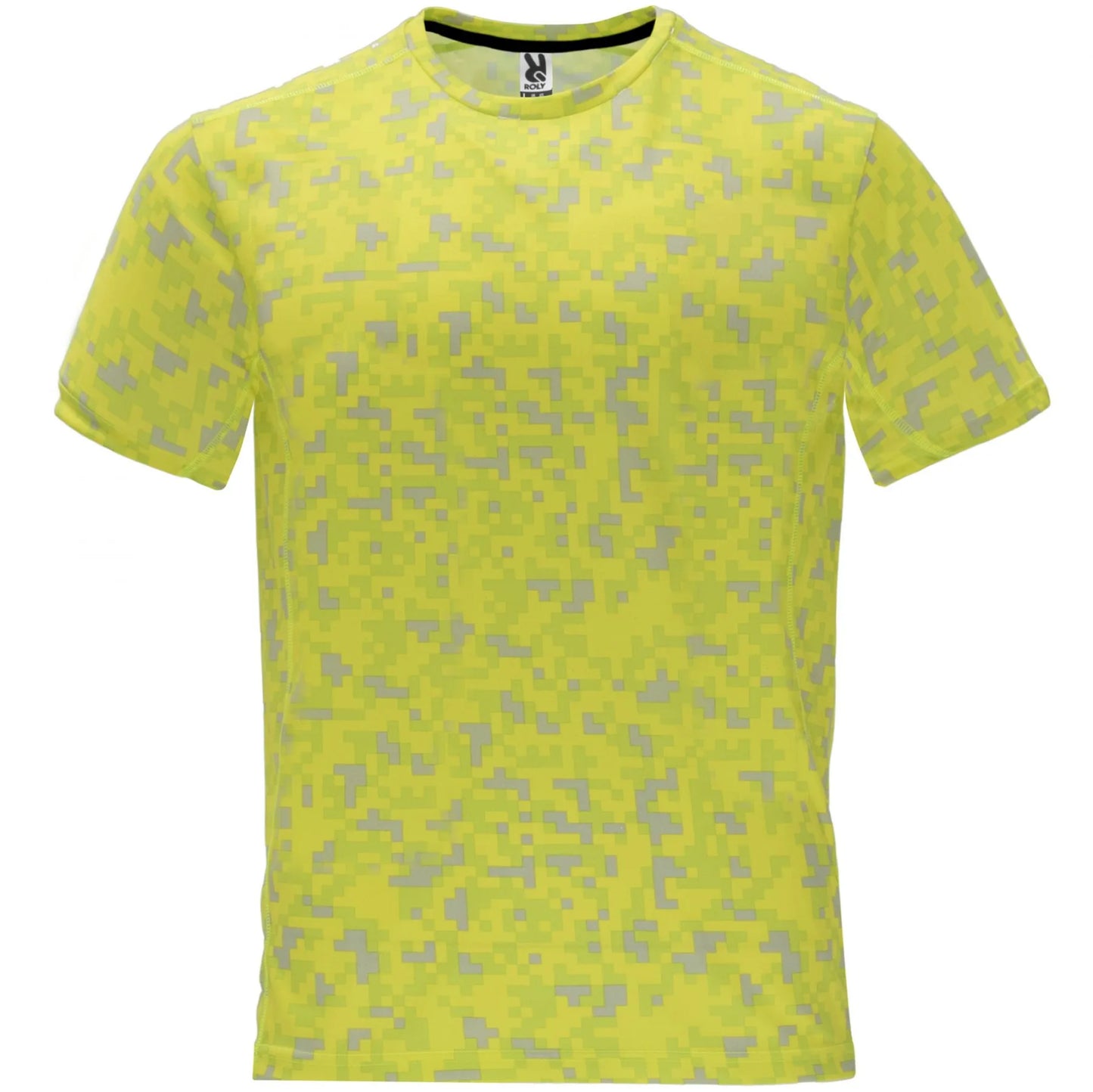 Camisetas ASSEN PRINT AMARILLO FLÚOR Roly