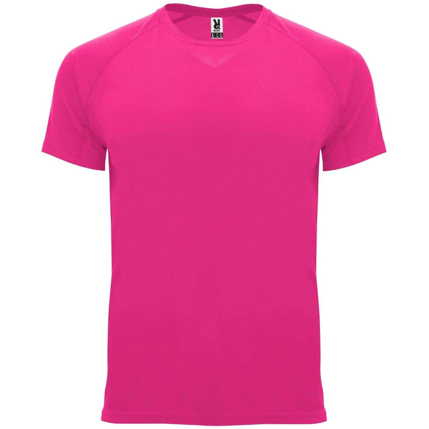 Camisetas BAHRAIN ROSA FLUOR Roly