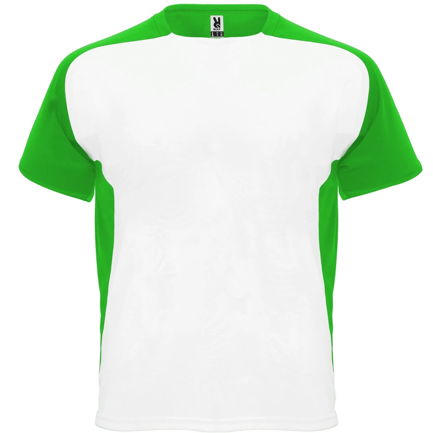 Camisetas BUGATTI BLANCO/VERDE HELECHO Roly