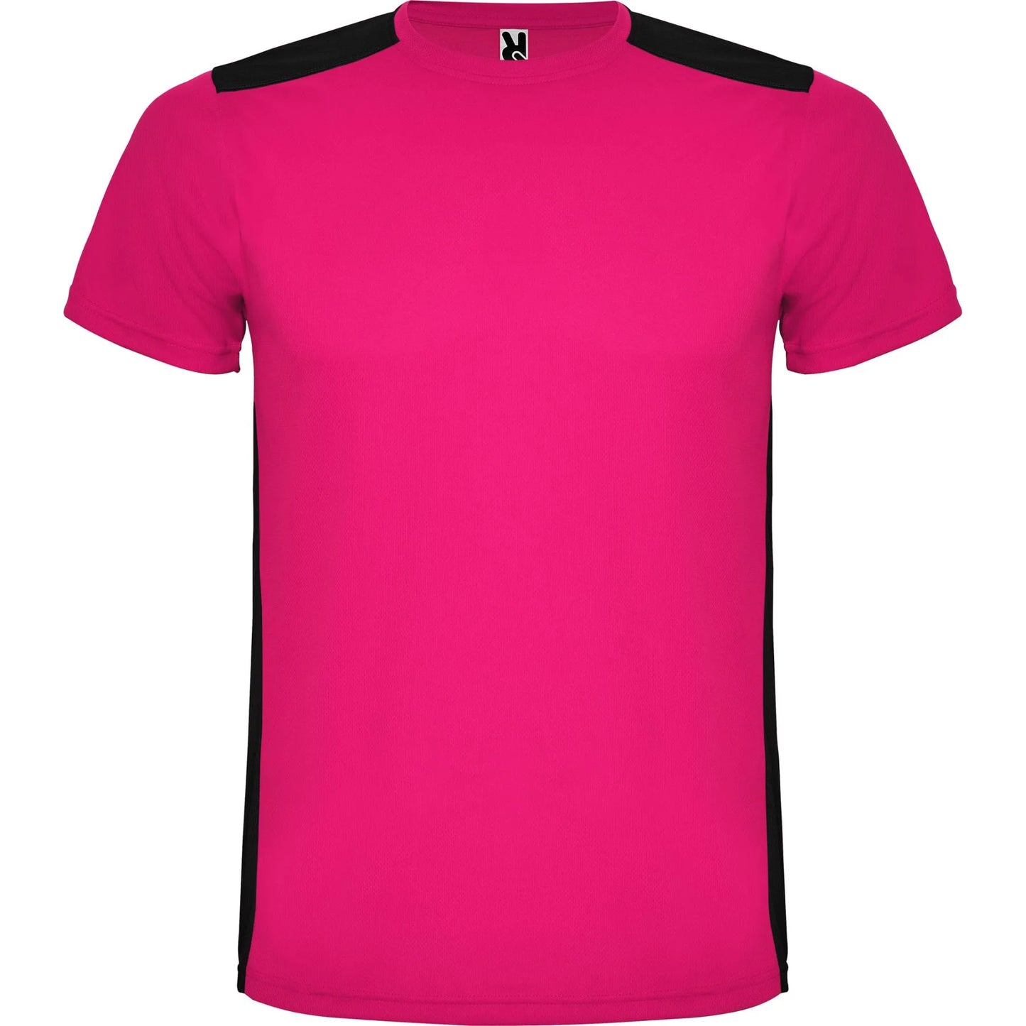 Camisetas DETROIT FUCSIA/NEGRO Roly