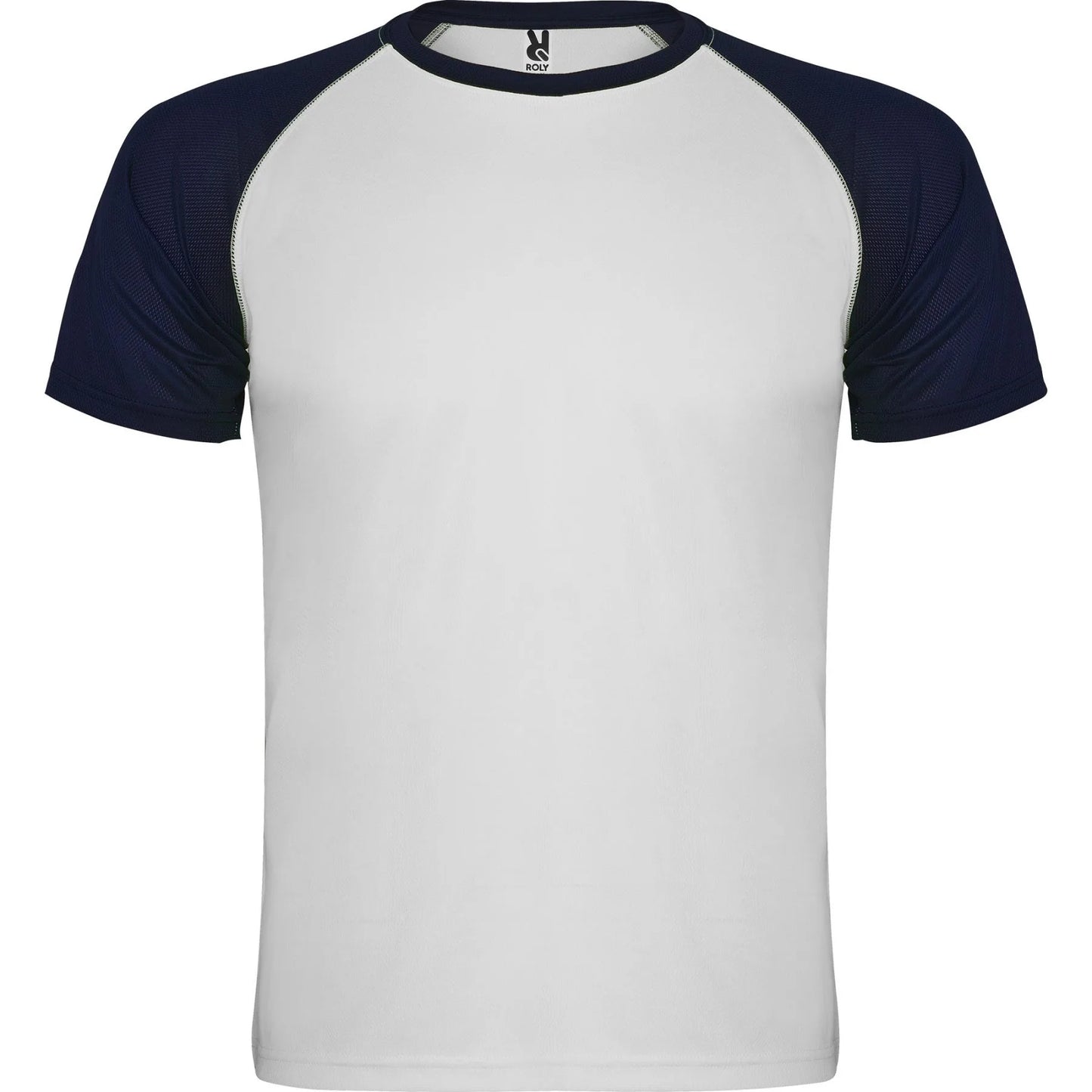 Camisetas INDIANAPOLIS BLANCO/MARINO Roly