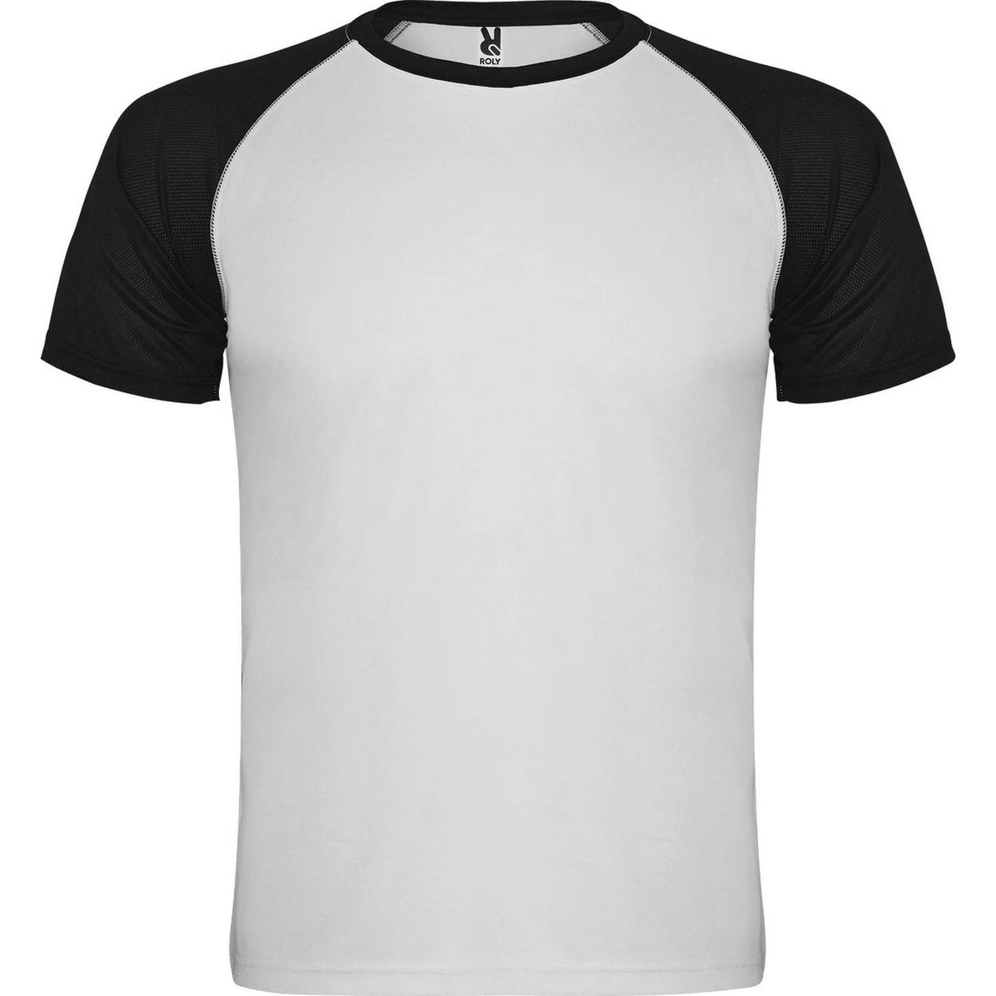Camisetas INDIANAPOLIS BLANCO/NEGRO Roly