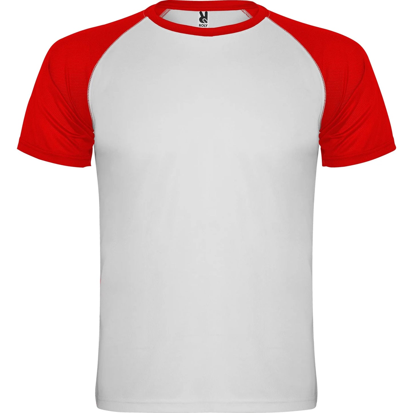 Camisetas INDIANAPOLIS BLANCO/ROJO Roly