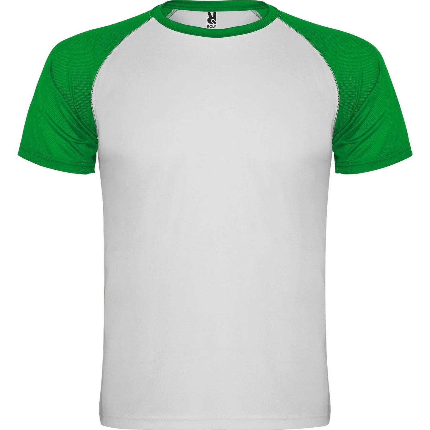Camisetas INDIANAPOLIS BLANCO/VERDE HELECHO Roly