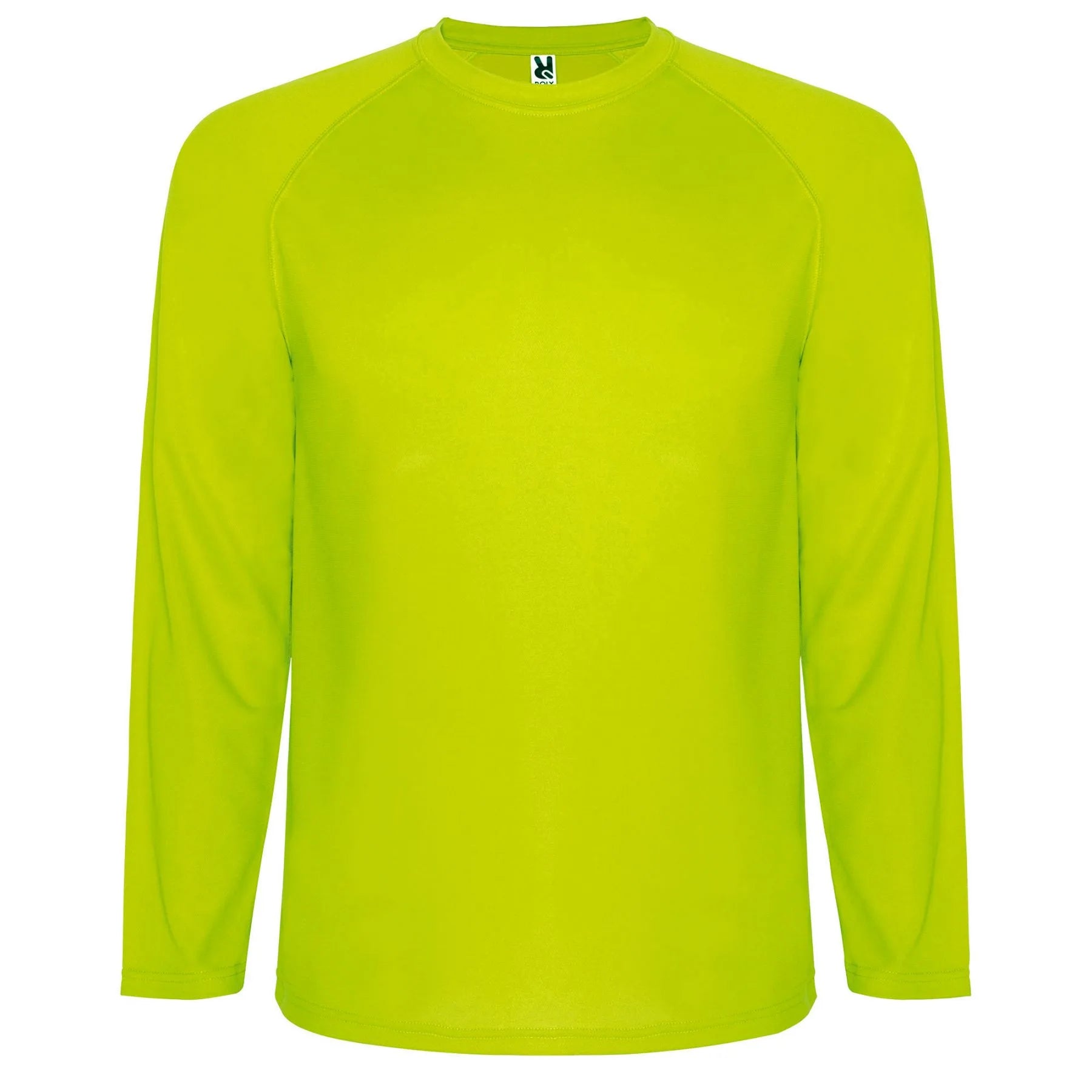 Camisetas MONTECARLO L/S AMARILLO FLUOR Roly