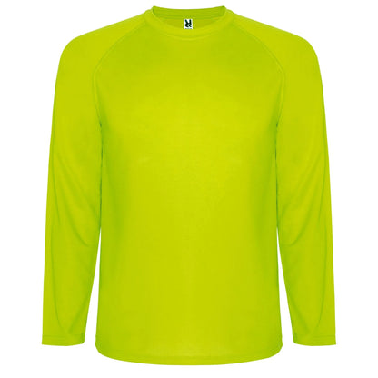 Camisetas MONTECARLO L/S AMARILLO FLUOR Roly