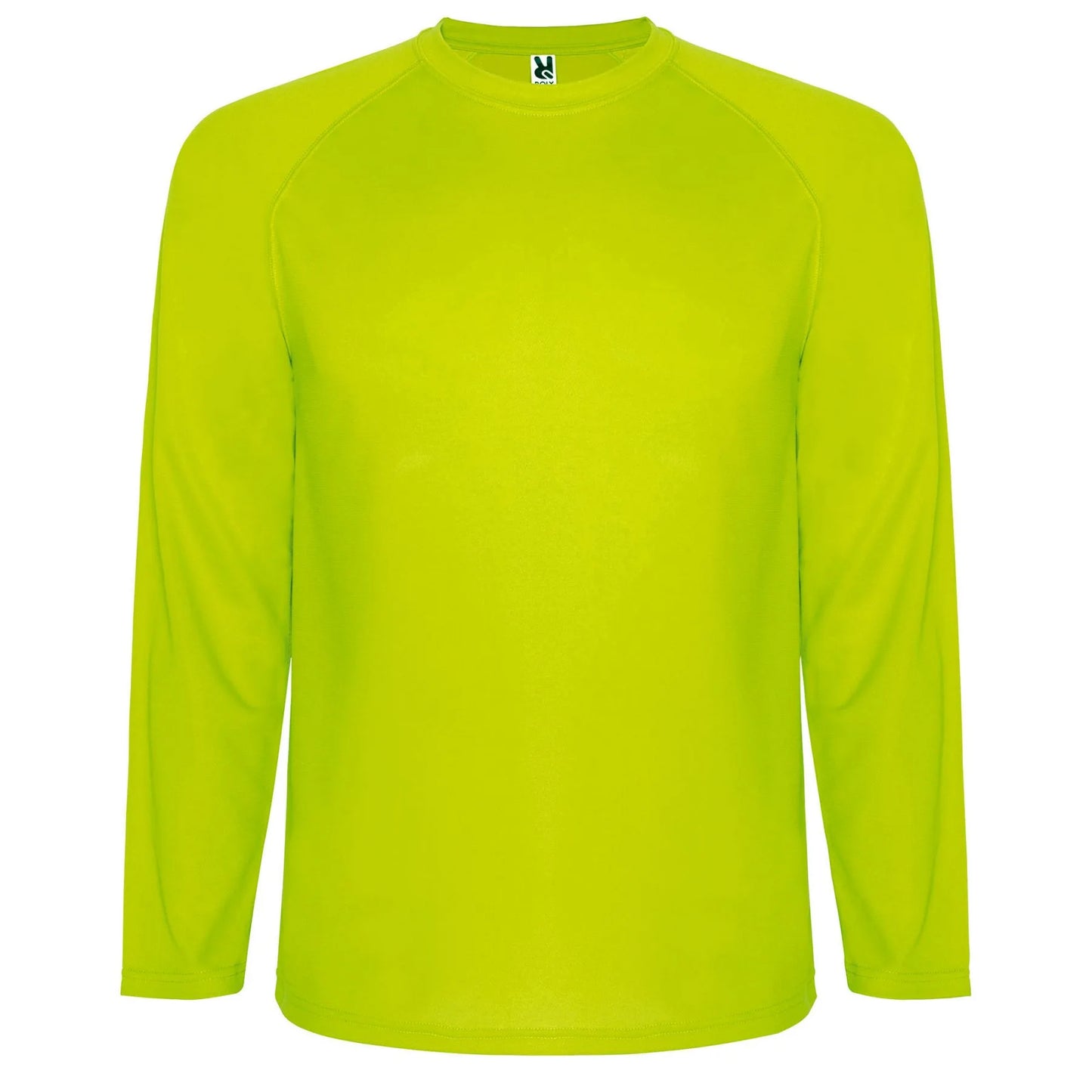Camisetas MONTECARLO L/S AMARILLO FLUOR Roly