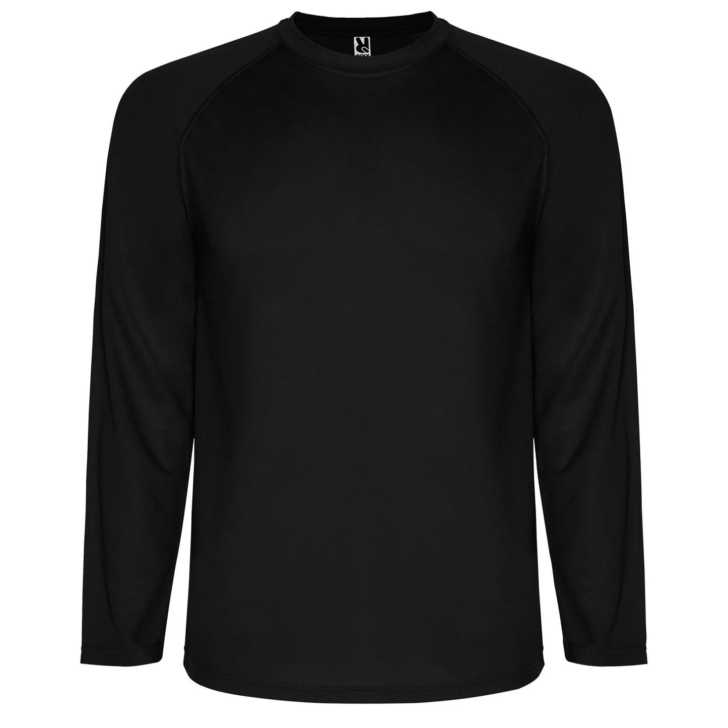 Camisetas MONTECARLO L/S NEGRO Roly