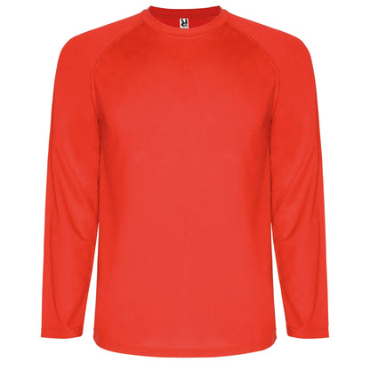 Camisetas MONTECARLO L/S ROJO Roly