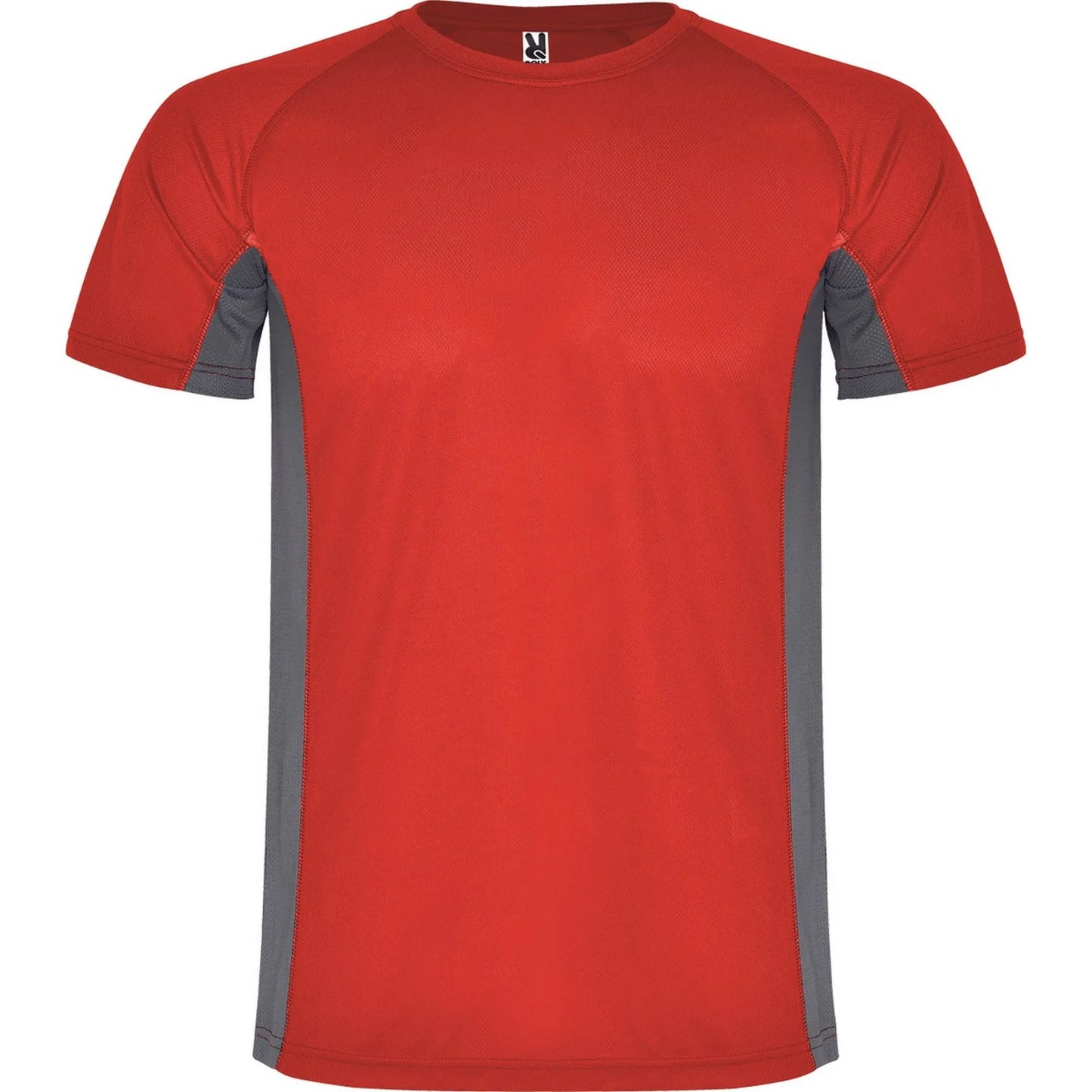 Camisetas SHANGHAI ROJO/PLOMO OSCURO Roly