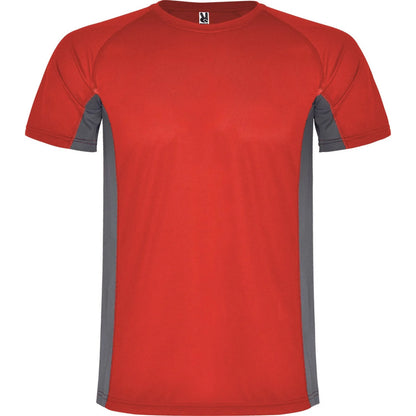 Camisetas SHANGHAI ROJO/PLOMO OSCURO Roly