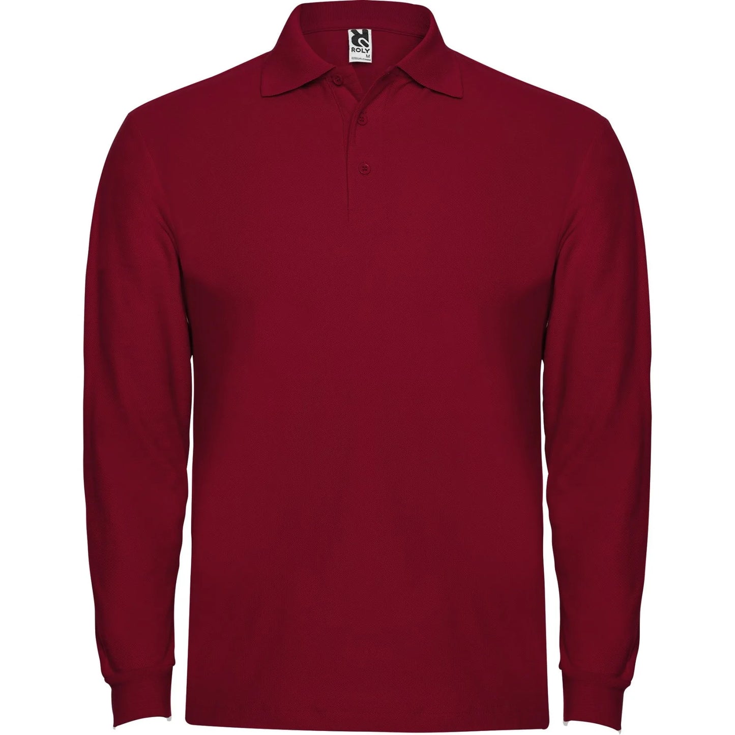 Polos ESTRELLA L/S GRANATE Roly