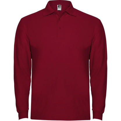 Polos ESTRELLA L/S GRANATE Roly
