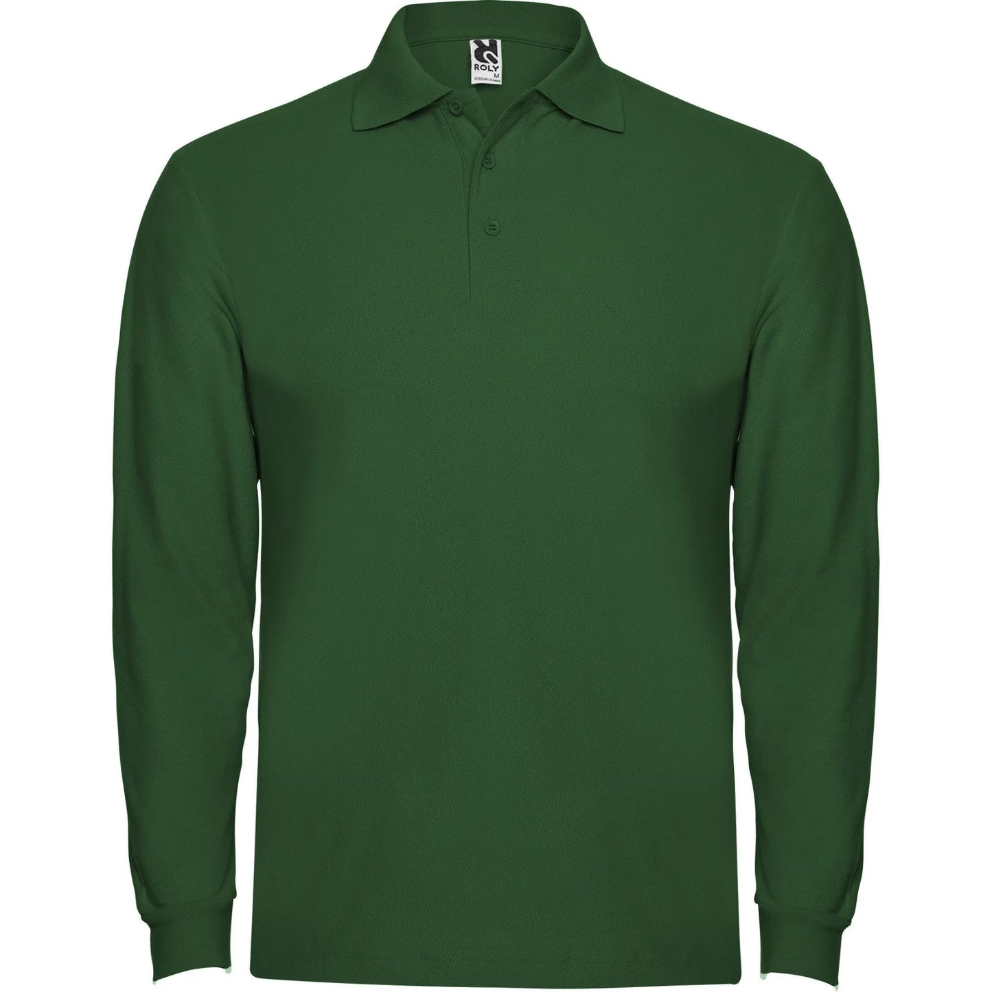 Polos ESTRELLA L/S VERDE BOTELLA Roly