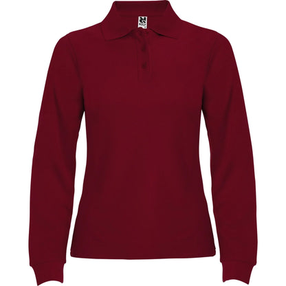 Polos ESTRELLA WOMAN L/S GRANATE Roly