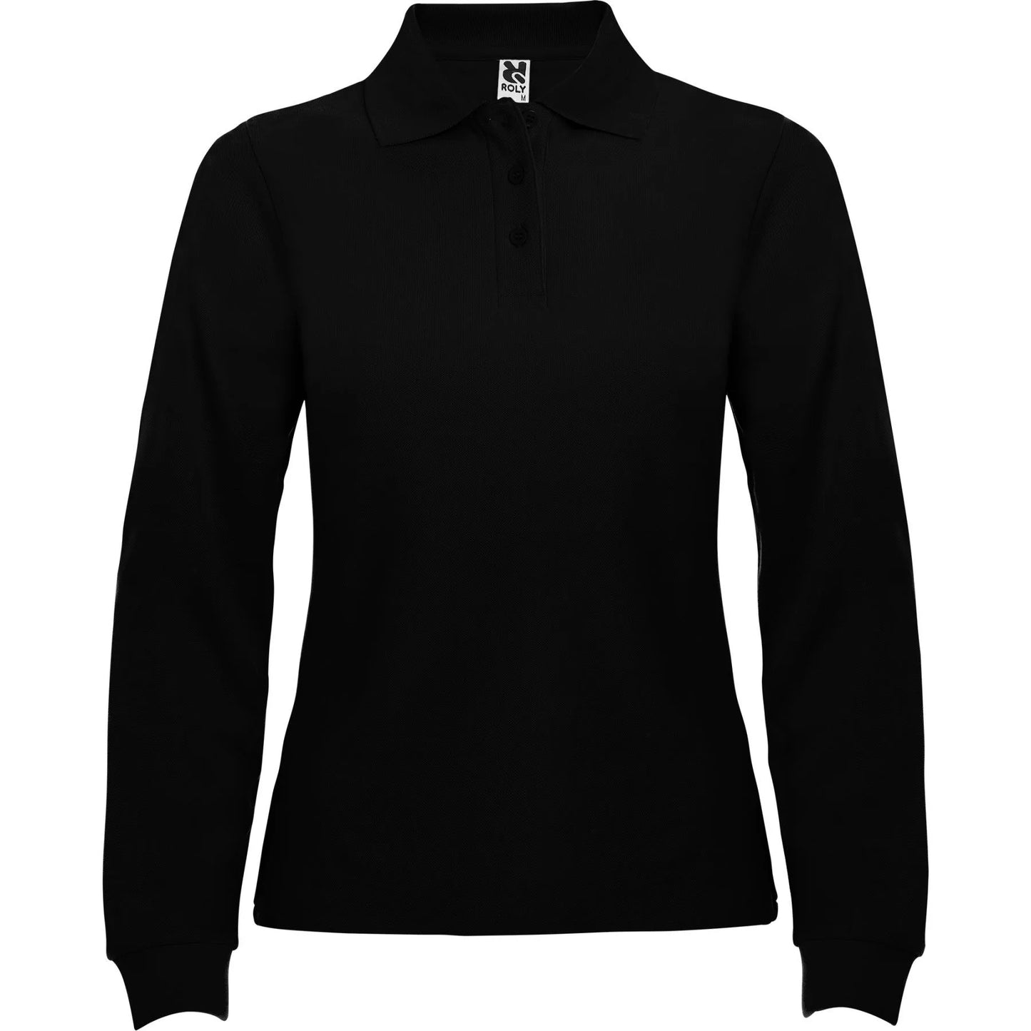 Polos ESTRELLA WOMAN L/S NEGRO Roly
