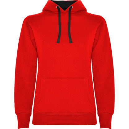 Sudaderas URBAN WOMAN ROJO/NEGRO Roly