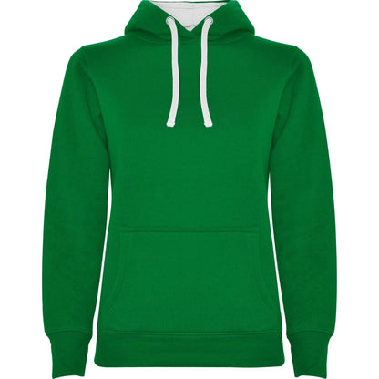 Sudaderas URBAN WOMAN VERDE KELLY/BLANCO Roly