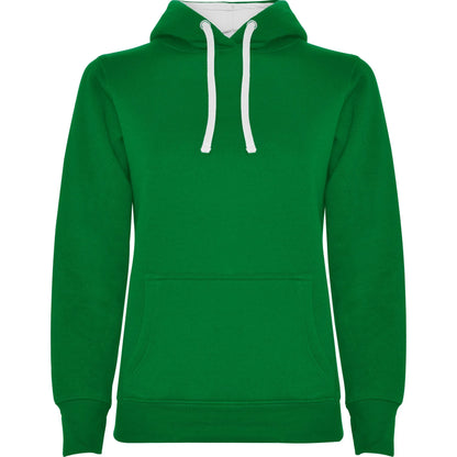 Sudaderas URBAN WOMAN VERDE KELLY/BLANCO Roly